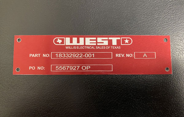 Engraving and Tags