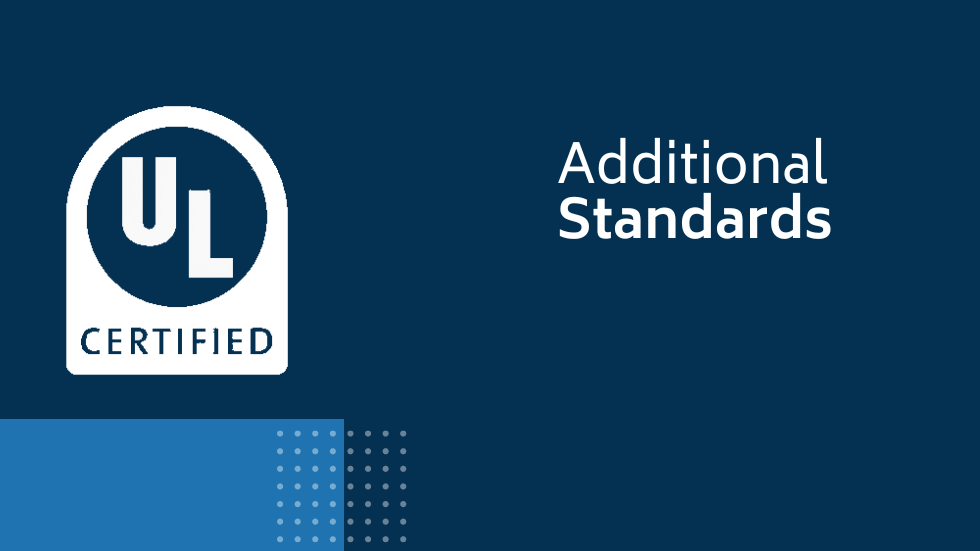 Additional Standards