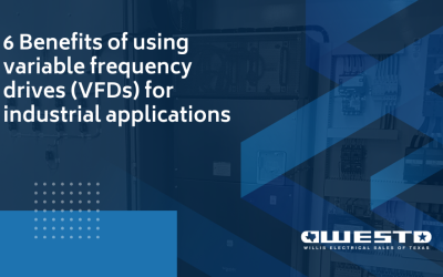 6 Benefits of using variable frequency drives (VFDs) for industrial applications